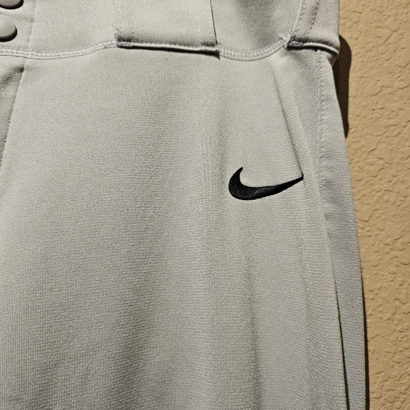 Nike BSBL Kids Vapor Select Baseball Pants Grey Size Large - Picture 2 of 4